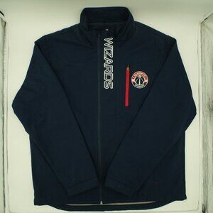 WASHINGTON WIZARDS HEAVY WINDBREAKER/COACHES JACKET